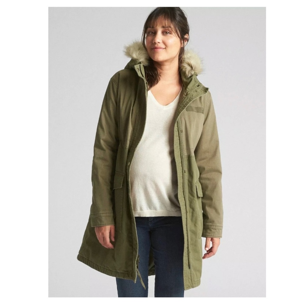 COPY - Gap Maternity Winter Parka